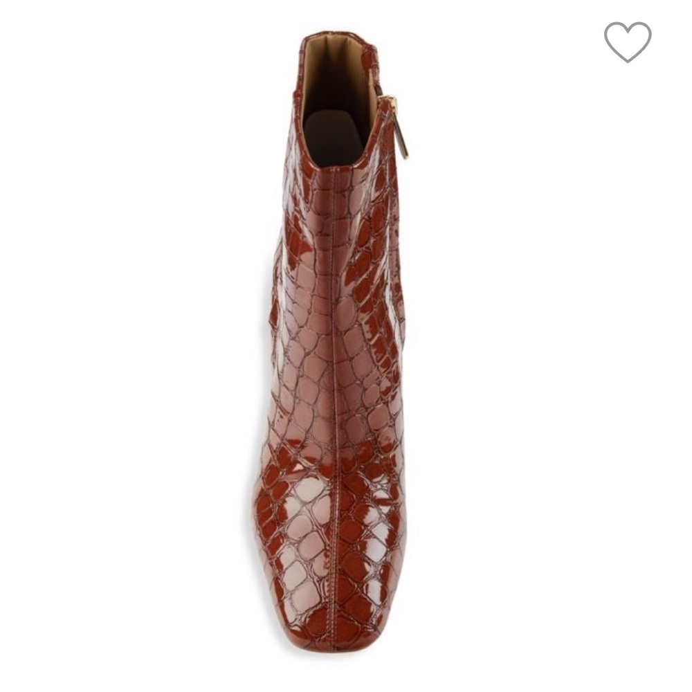 Sam Edelman Croc Textured Booties - Picture 5 of 9